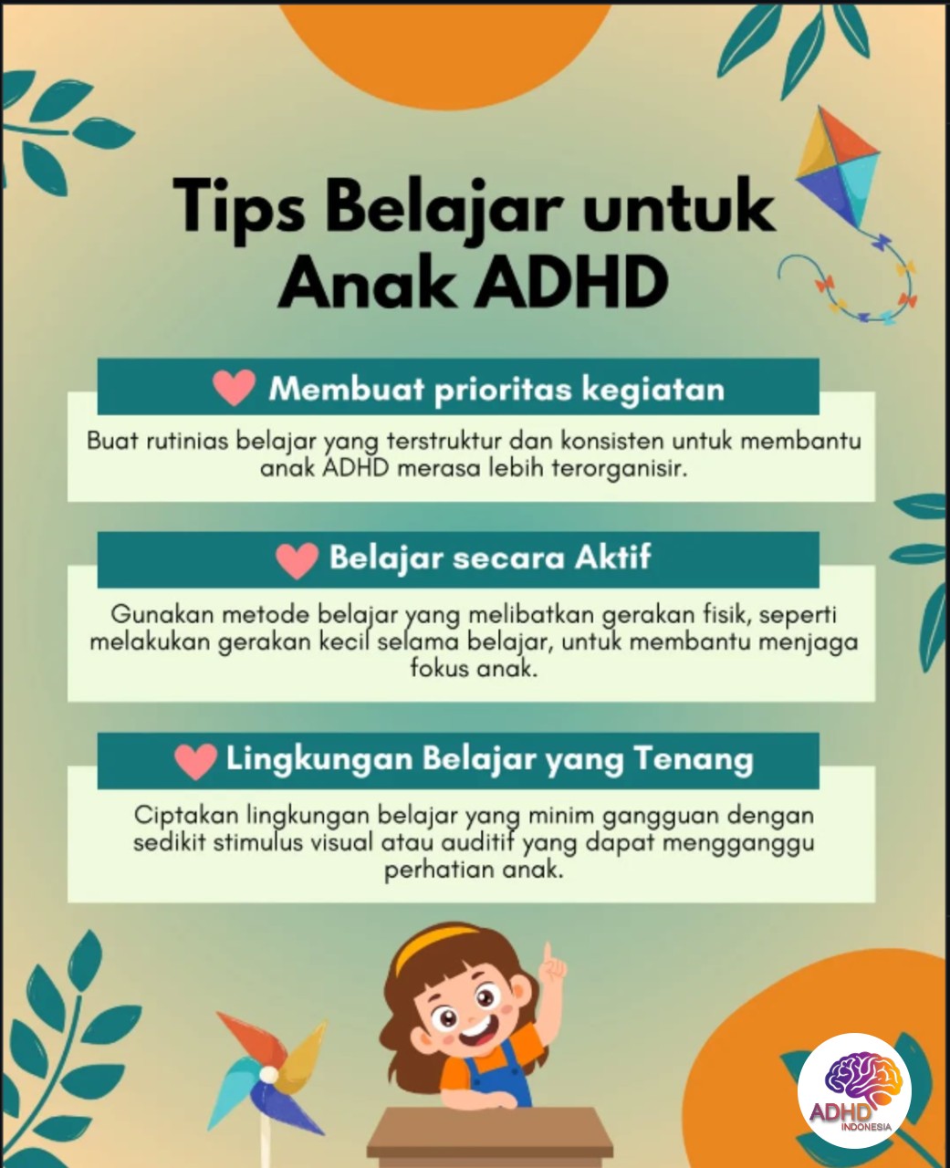 Strategi Belajar yang Cocok untuk Anak ADHD di Kabupaten Sorong Selatan